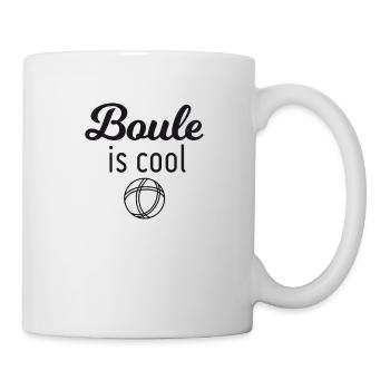 Boule ist cool! T-Shirt für Rentnersport! - Tasse - Weiß - Rechts