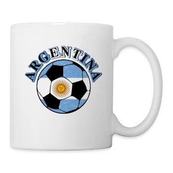 Soccer Argentina - Tasse - Weiß - Rechts