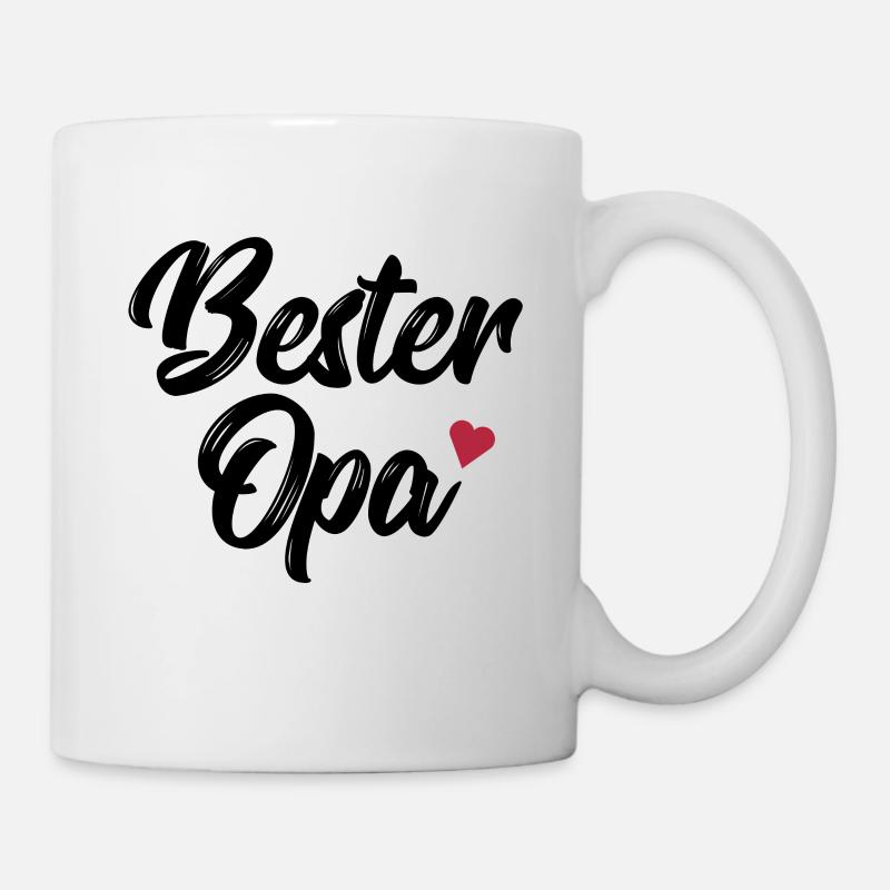 Bester Opa - Tasse - Weiß