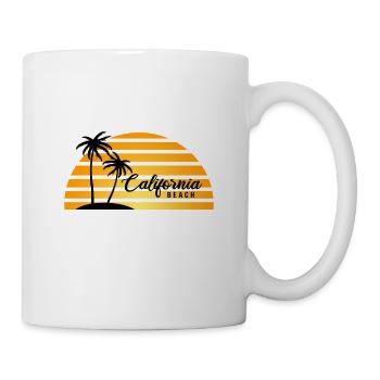 Kalifornien - Tasse - Weiß - Rechts