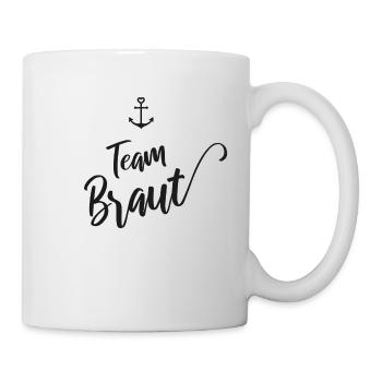 Team Braut - Tasse - Weiß - Rechts