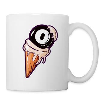 Billiards Scoop Ice Cream Billiards Ice Cream - Mug - white - Right