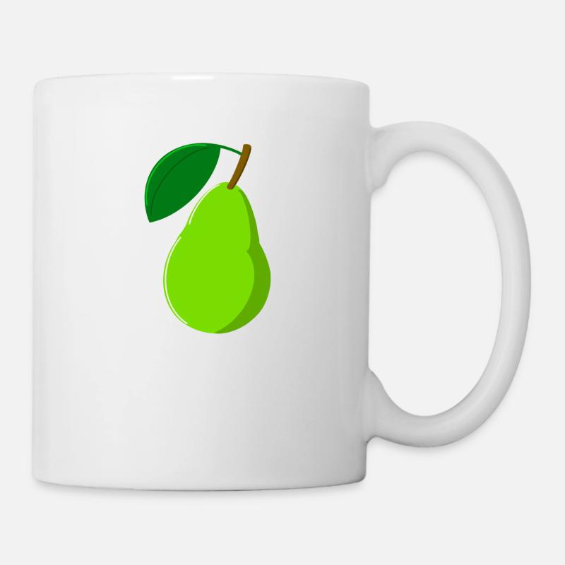 Poire fruit fruit - Mug blanc - blanc