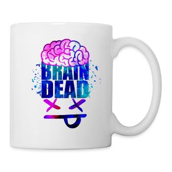 Brain Dead - Mug blanc - blanc - Droite
