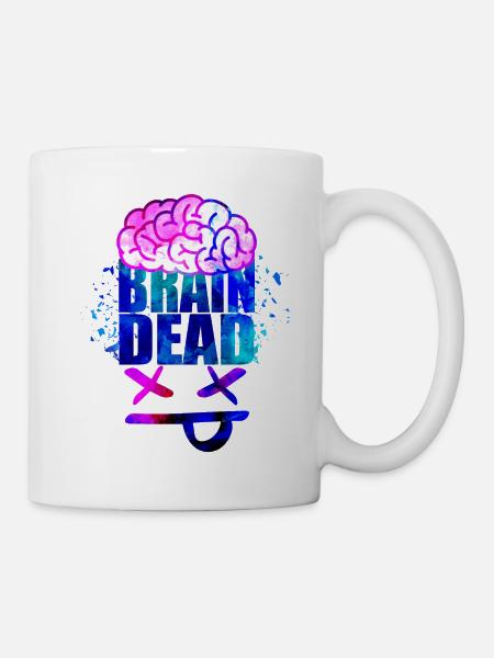 Brain Dead - Tasse - Weiß