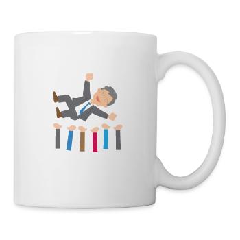 Pension retirement pension funny saying funny - Mug - white - Right
