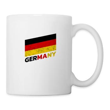 Deutschland - Tasse - Weiß - Rechts