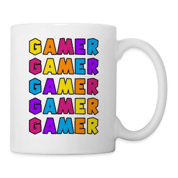Gamer - Tasse - Weiß - Rechts