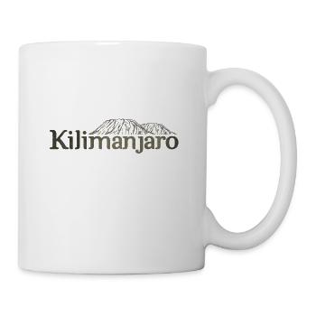 Berg Kilimanjaro Afrika Tansania - Tasse - Weiß - Rechts