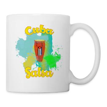 Cuba Salsa Music Dance Gift - Mug - white - Right