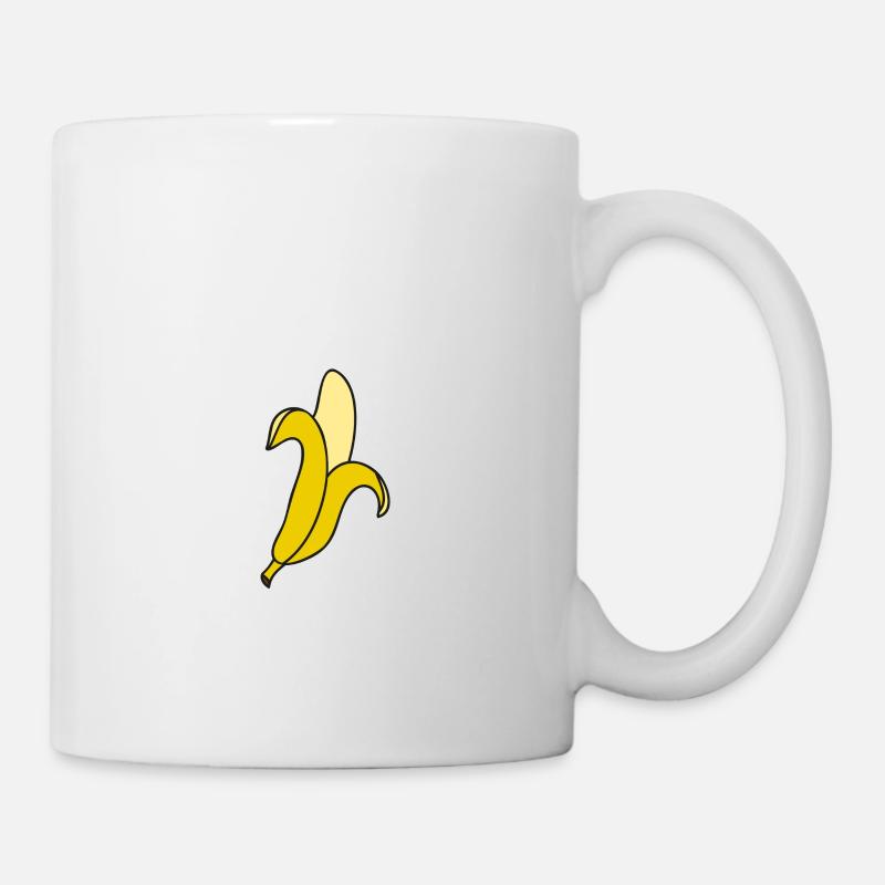 Banane - Tasse - Weiß