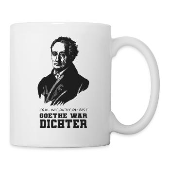 Goethe - Tasse - Weiß - Rechts
