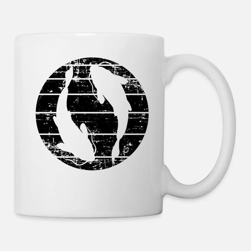 Koi Karpfen - Tasse - Weiß