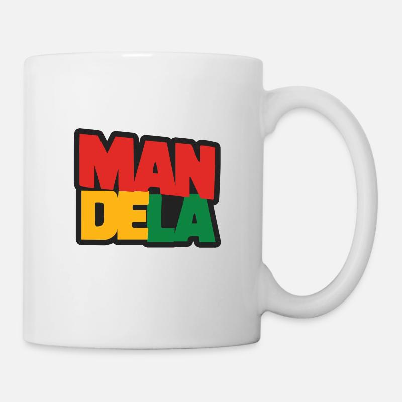 Nelson Mandela - Mug - white