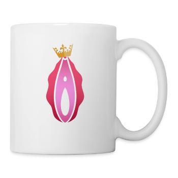 Vagina queen - Mug - white - Right