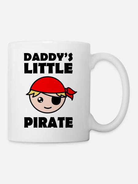 Le petit pirate de papa - Mug blanc - blanc