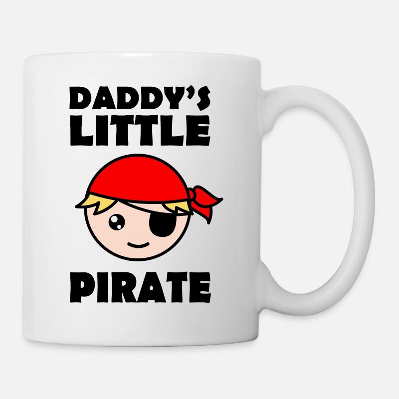 Le petit pirate de papa - Mug blanc - blanc
