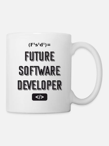 Future software developer - Mug - white