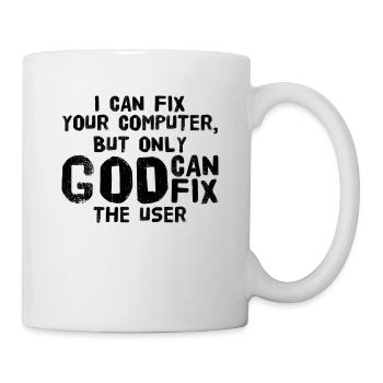 EDV User - Tasse - Weiß - Rechts