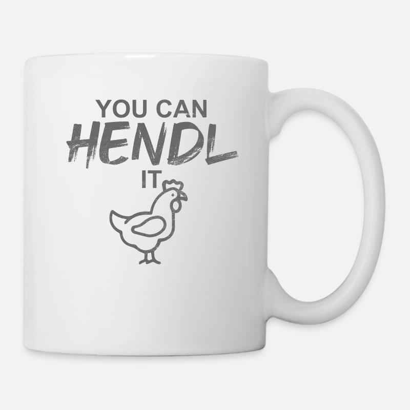 You can HENDL it - Tasse - Weiß