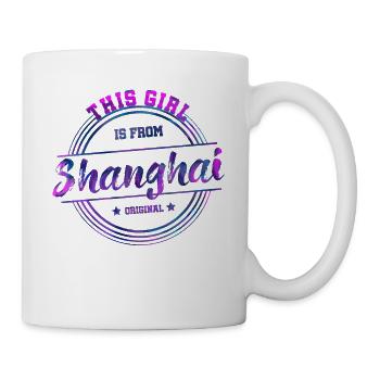 Shanghai China - Mug - white - Right