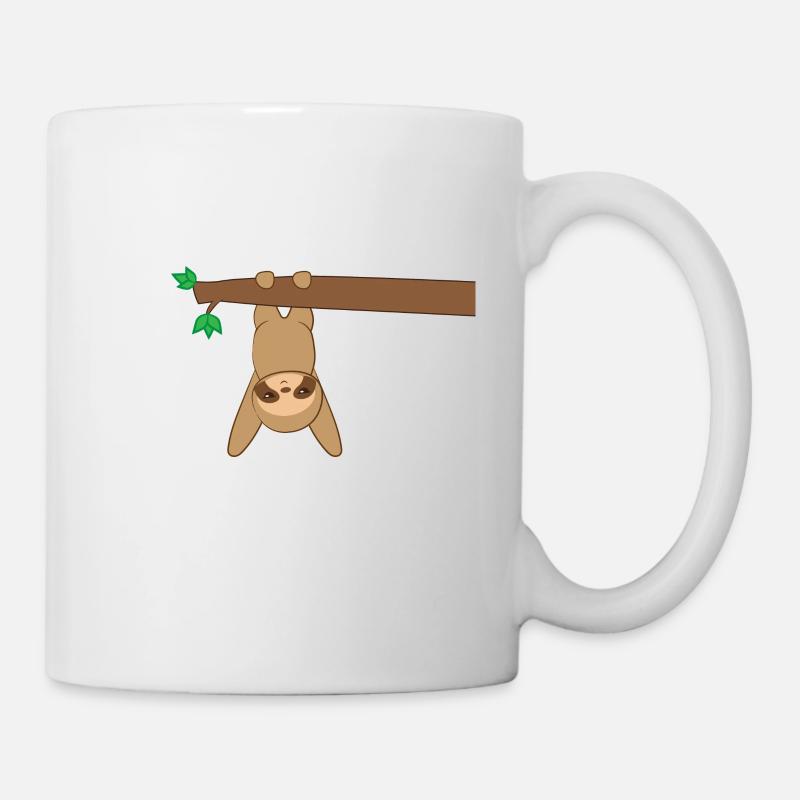 Sloth sloths - Sloth fan - Crazy - Mug - white
