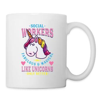 Social worker gift - Mug - white - Right