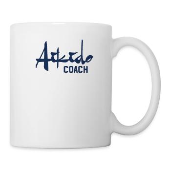 Aikidoka Kämpfer Aikido Kampfkunst Kampfsport - Tasse - Weiß - Rechts