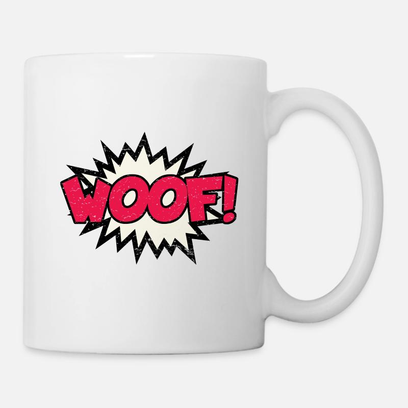 Woof! - Mug - white