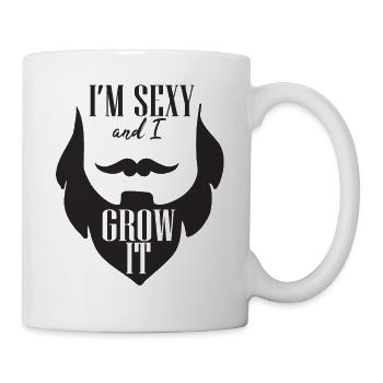 I am Sexy Beard - Mug - white - Right