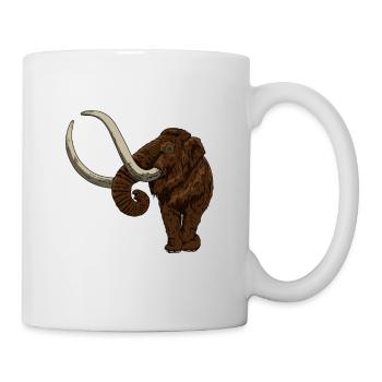 Mammouth de Ice Age Idée cadeau pour disparu - Mug blanc - blanc - Droite