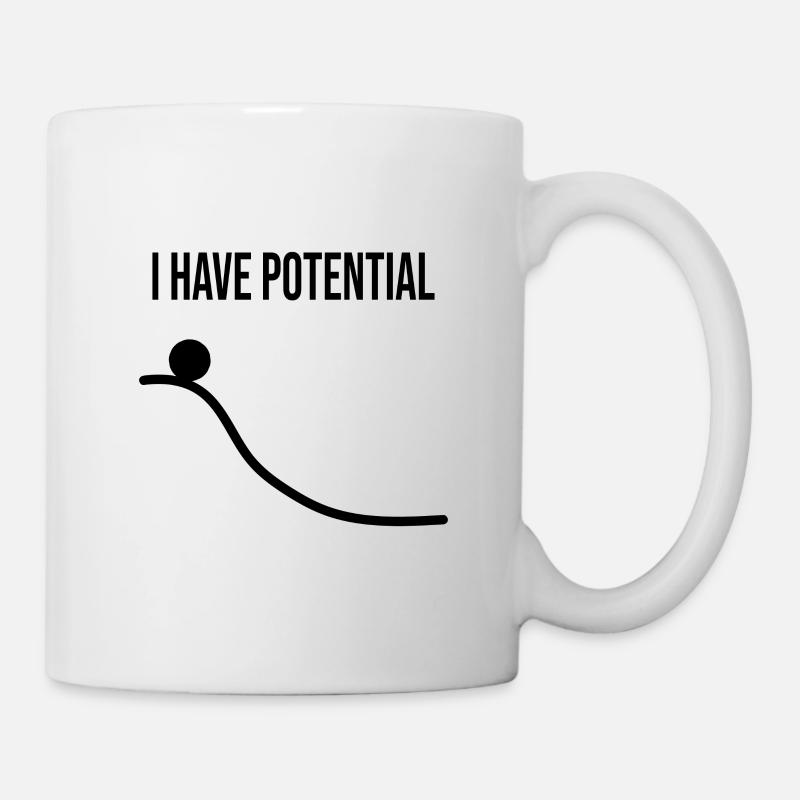 I HAVE POTENTIAL - Mug - white
