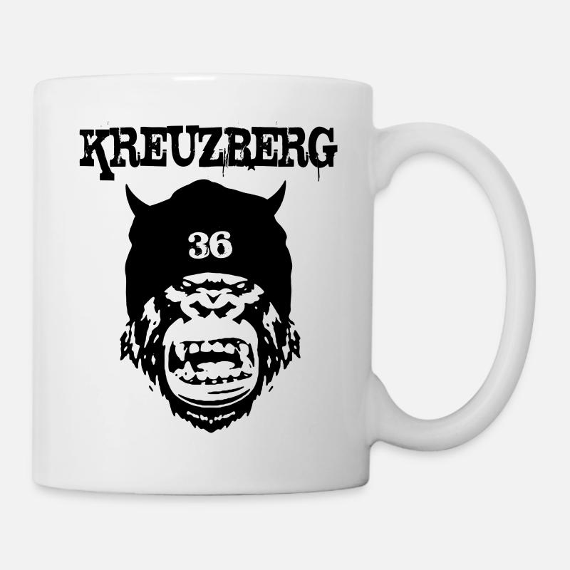 Kreuzberg - Tasse - Weiß