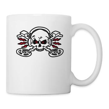 TREAUSRE HUNTER METAL DETECTOR SKULL - Mug - white - Right