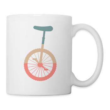 Roue de l’art cirque Idée cadeau - Mug blanc - blanc - Droite