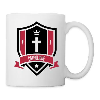 Christlich / Christ / Katholisch / Religion - Tasse - Weiß - Rechts