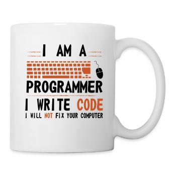 Programmeur - Mug blanc - blanc - Droite
