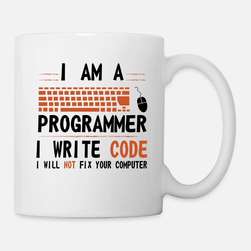 Programmierer - Tasse - Weiß