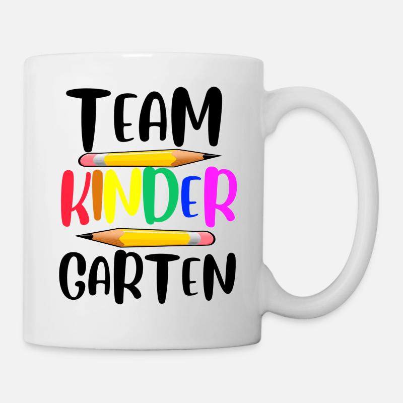 Team Kindergarten - Tasse - Weiß
