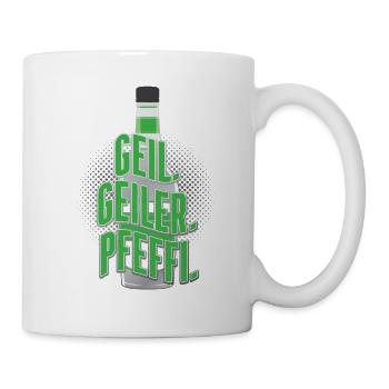 Pfeffi Crew Peppermint Schnapps Liqueur Schnapps - Mug - white - Right