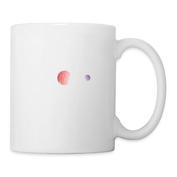Tableau périodique de l'hydrogène - Mug blanc - blanc - Droite