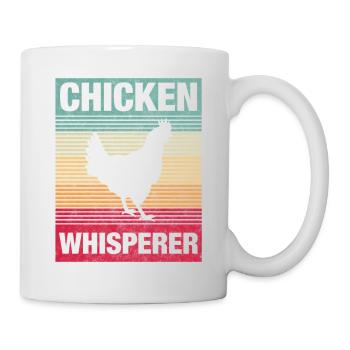 Chicken Whisperer bauer bauernhof hühner geflügel - Tasse - Weiß - Rechts