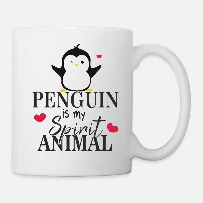 Pinguine - Tasse - Weiß