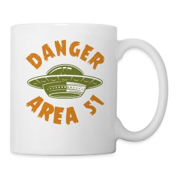 DANGER area 51 - Tasse - Weiß - Rechts