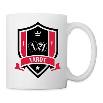 Karte / spielen / Rommé / bridge / spiel / Poker - Tasse - Weiß - Rechts