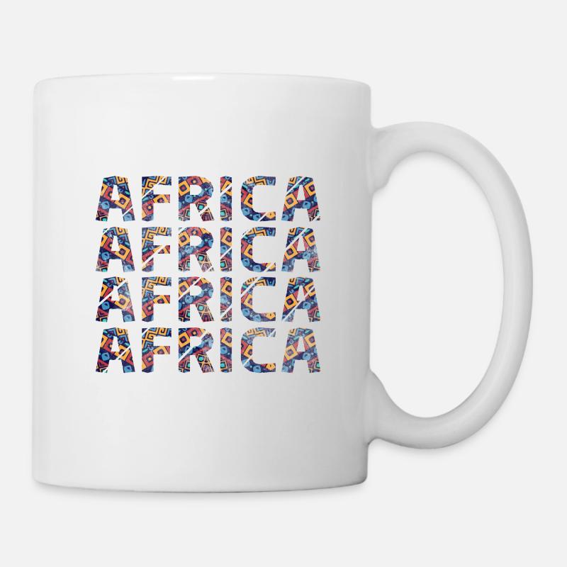 Partout en Afrique! - Mug blanc - blanc