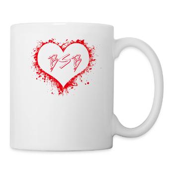 Backstreet - Trough My Heart - Tasse - Weiß - Rechts