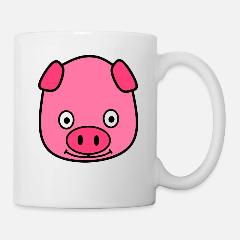 piggy - Mug - white