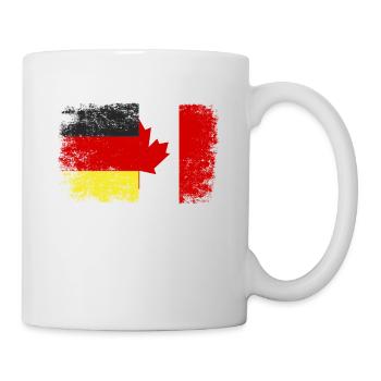Canada Canada Drapeau Allemagne Cadeau Cool - Mug blanc - blanc - Droite