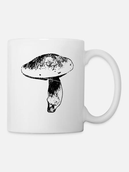 Steinpilz Herrenpilz - Tasse - Weiß